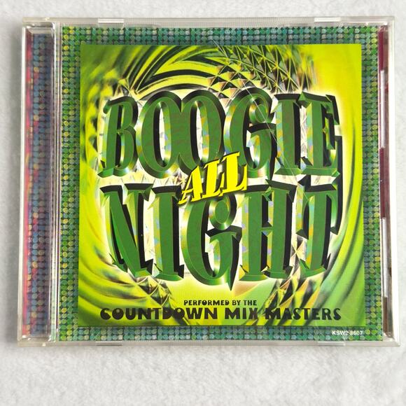 Boogie All Night CD 1999 Countdown Mix Masters Disco Funk Pop Madacy Dance Party - Picture 1 of 5